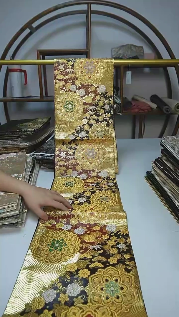 织绣116西阵织六通宝相花