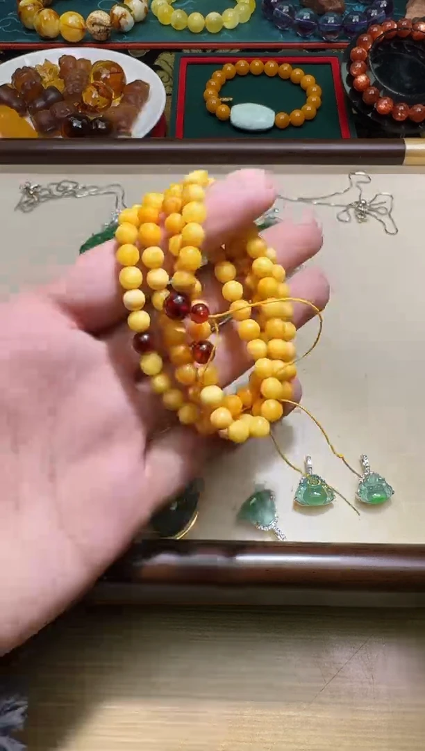 手链琥珀未镶嵌多样性发一件 071