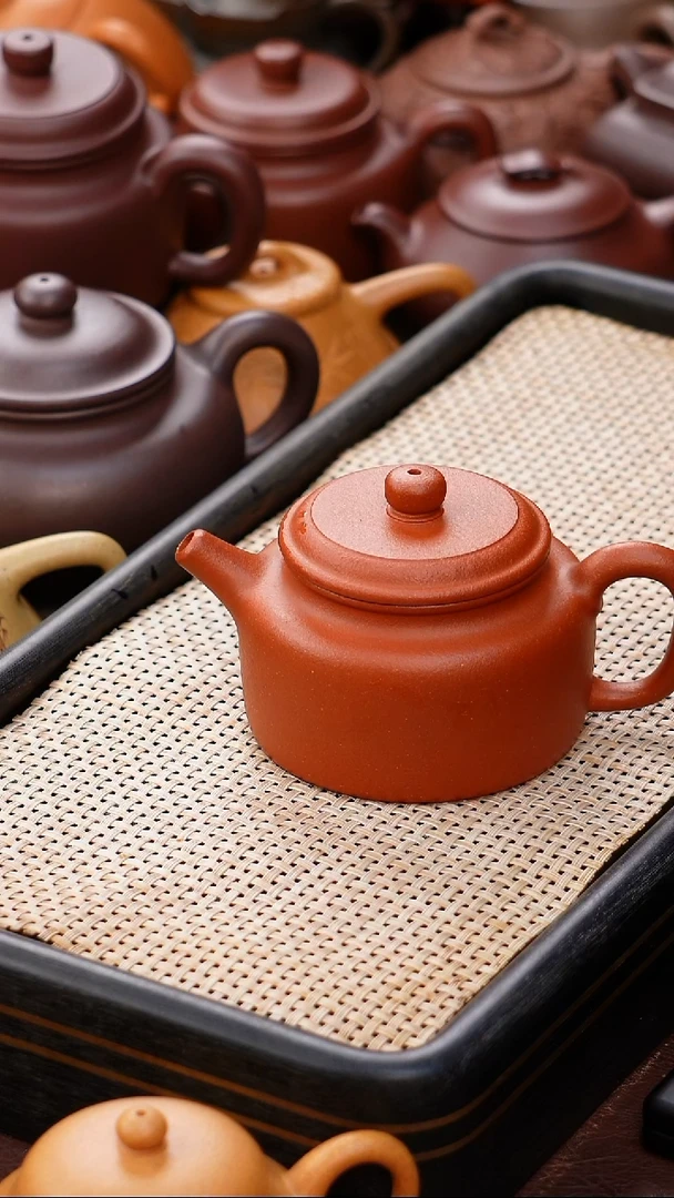 茶壶紫砂微瑕全手工德钟200毫升