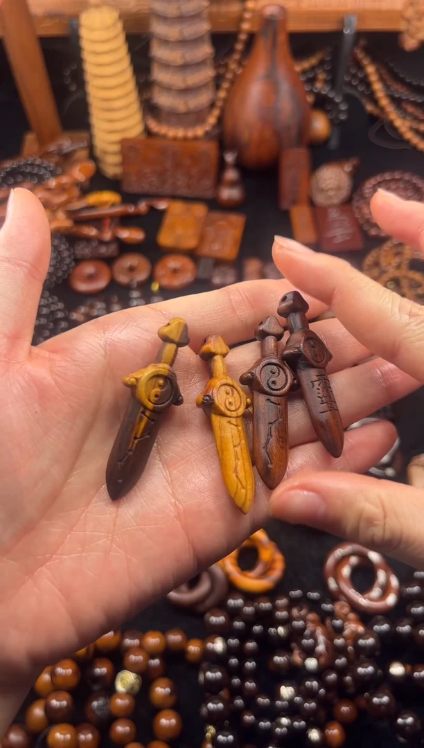 木天然雷击木雷桃剑