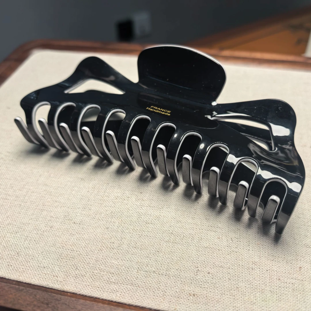 韩式新品抓夹气质网红时尚百搭黑色复古简约固定神器