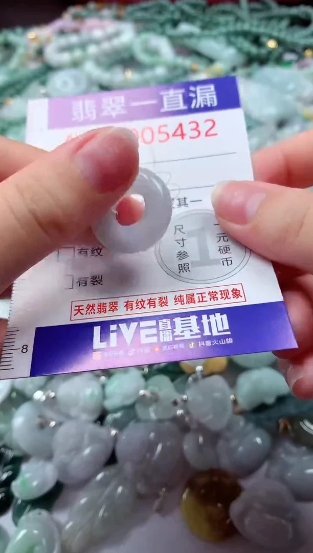 翡翠未镶嵌吊坠(不含链)5432