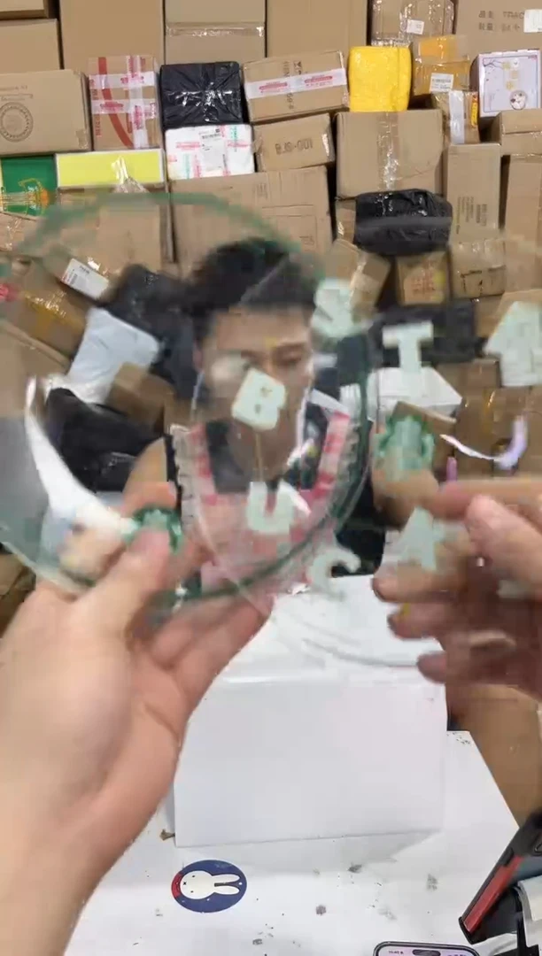 瓷片xbb玻璃碟子2件套
