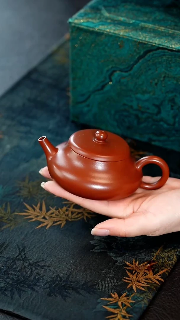 【闪购商品】紫砂茶壶27紫砂壶朱泥静乐