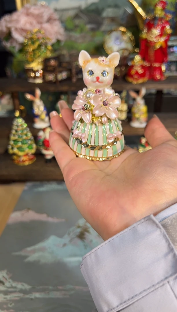 金属七宝烧首饰盒福利