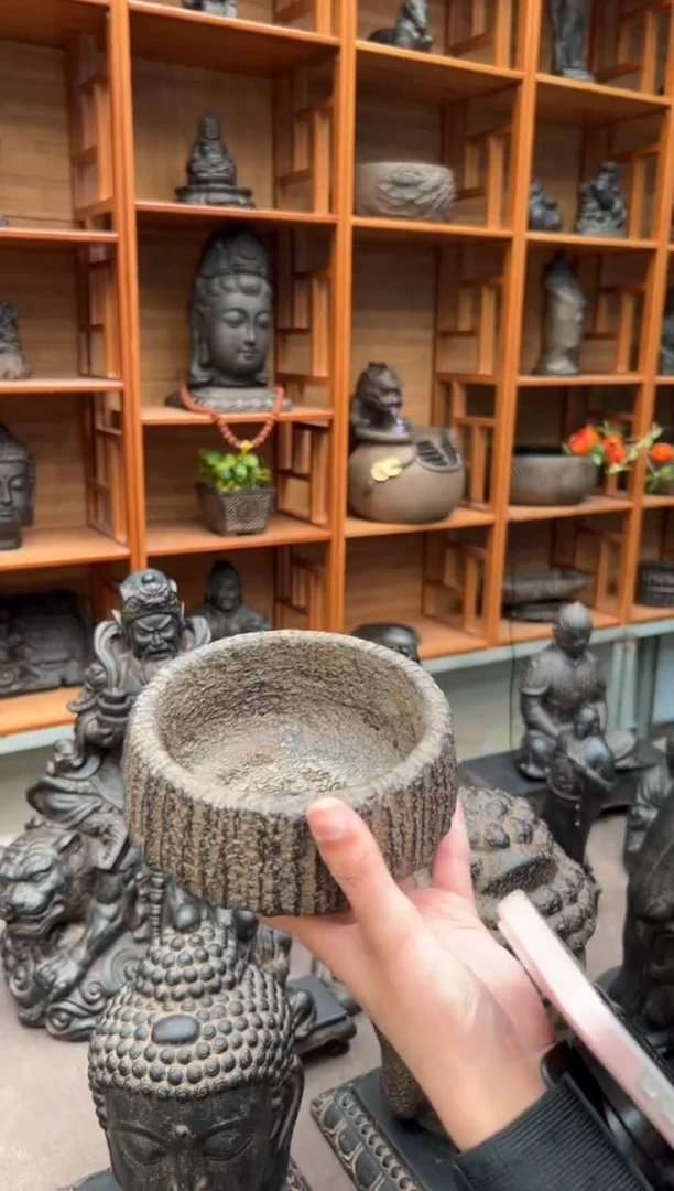 陶土【火山泥】小石钵