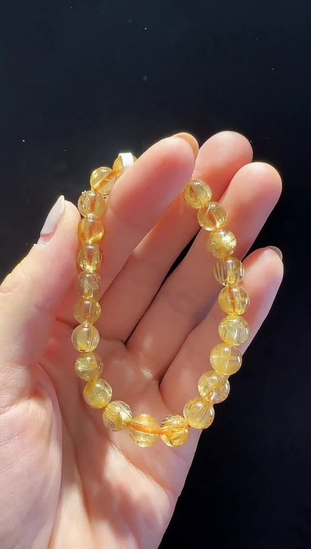 未镶嵌手串水晶满发晶