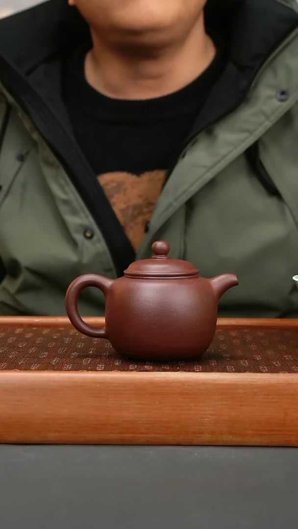 【闪购商品】紫砂茶壶lw  紫泥 匏尊