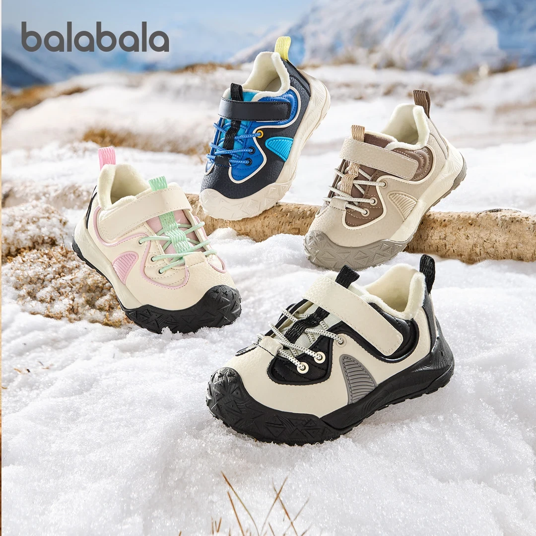 巴拉巴拉童鞋宝宝学步鞋婴儿男女童鞋子秋冬2025新户外防滑鞋护趾