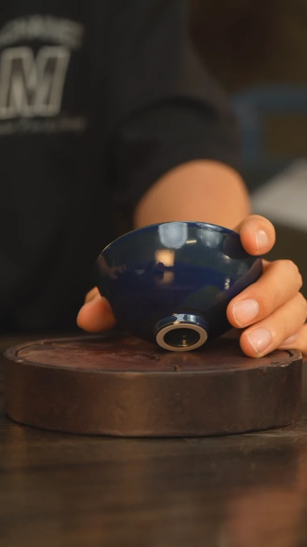 杯6柴房陶瓷柴烧普洱杯