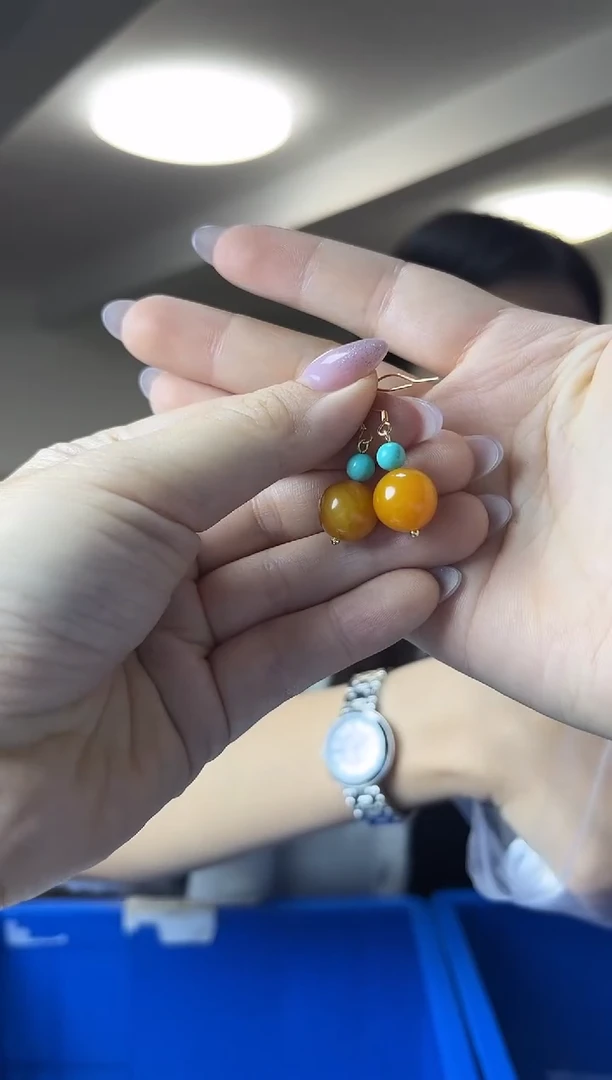 裸石蜜蜡银S925镶嵌（多样性发一件）