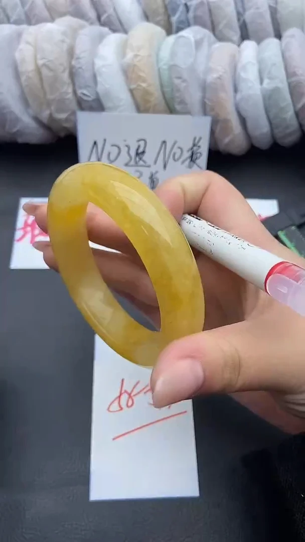 未镶嵌手镯石英质玉瑕疵21+58/59