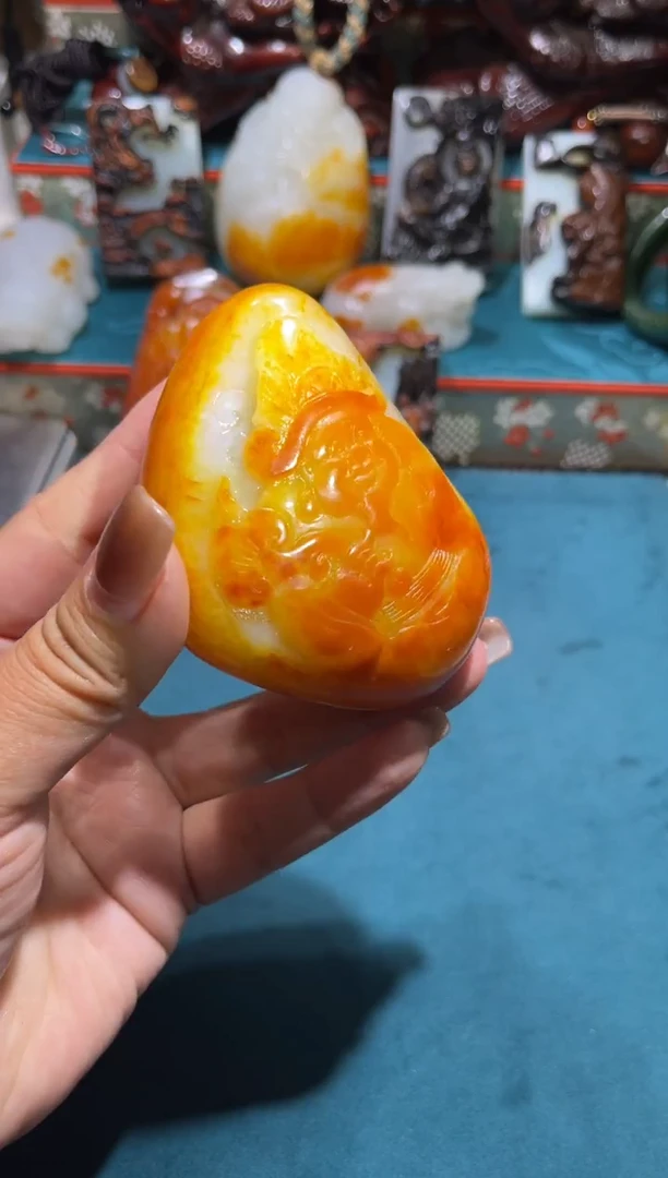 未镶嵌和田玉挂件一**凉1