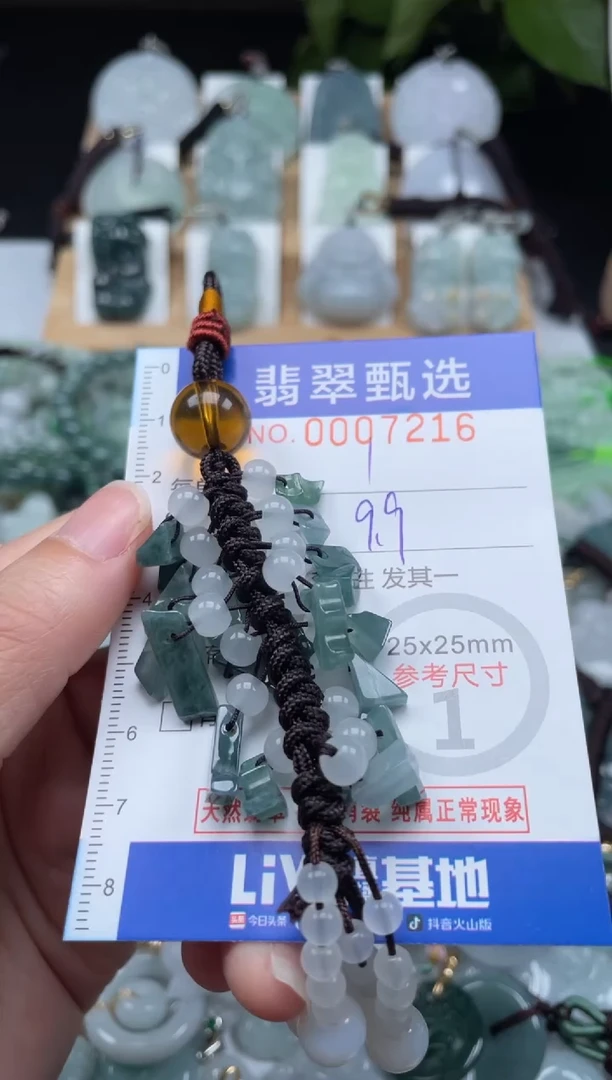 【闪购商品】翡翠未镶嵌颈饰00..7216