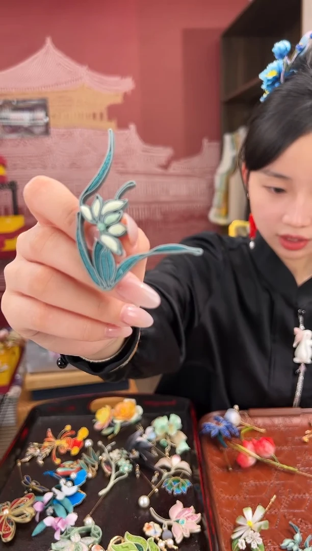 【闪购商品】刺绣苏绣世家非遗手工（胸针）