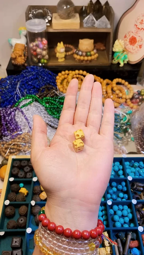 非洲檀香手串/手链奶酪拍1发2