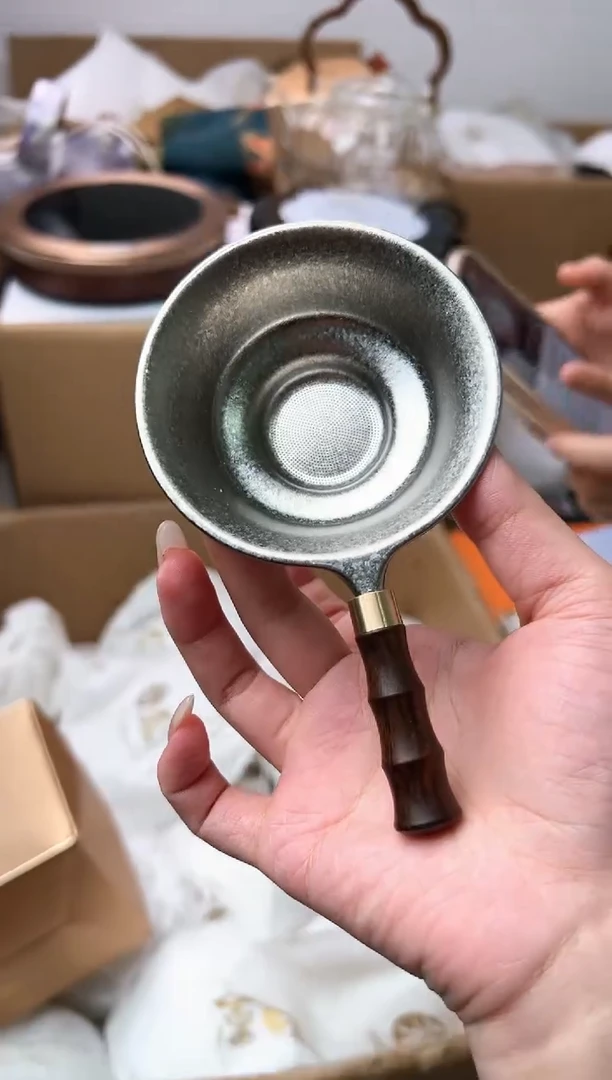 纯钛茶漏      冰晶