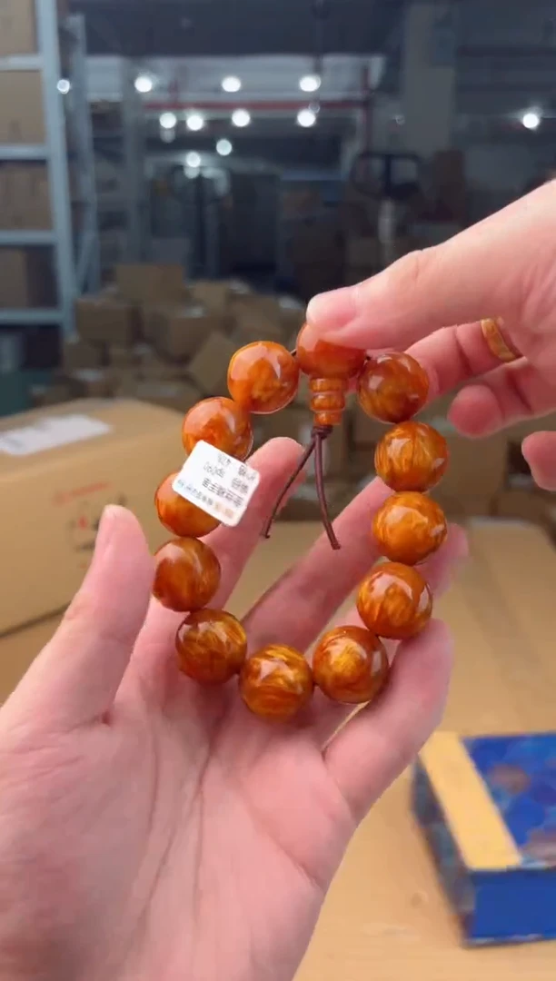 禧一文玩木作类材质手串无礼盒