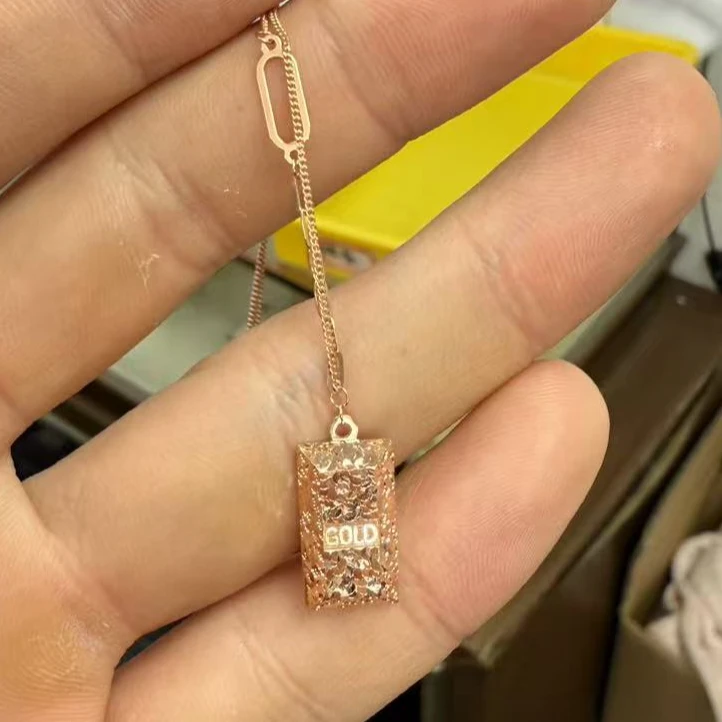 18K玫瑰金暴富吊坠（不含链）