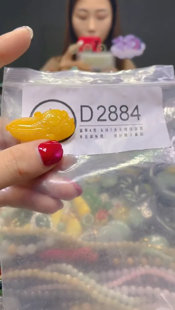 颈饰未镶嵌翡翠/D/翡翠A货，一件也是批发价
