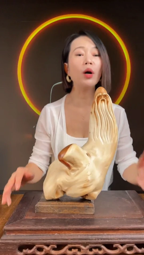 柏木（崖柏）手工摆件,先抢先得! 编号:162