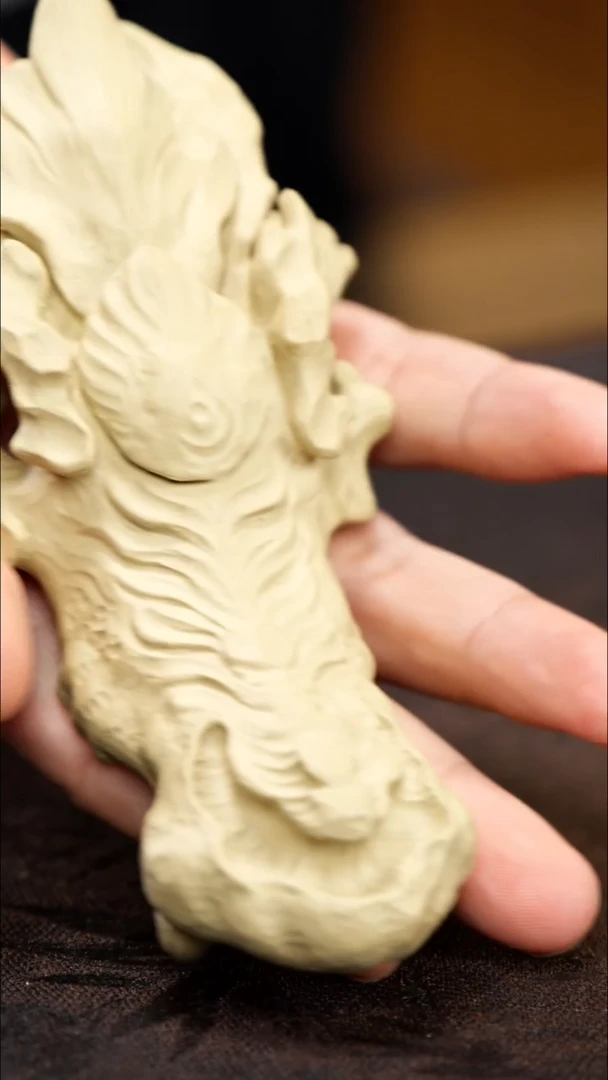 紫砂茶宠紫砂 龙头股