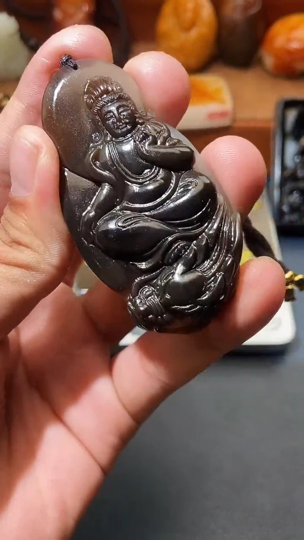和田玉未镶嵌颈饰HX