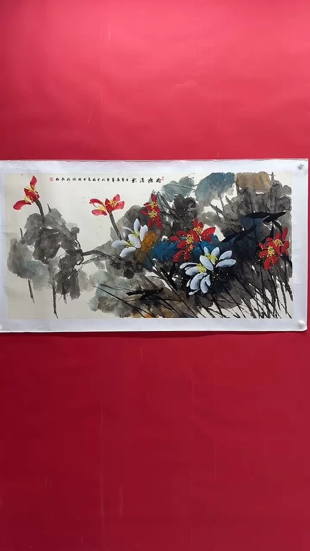 国画作家陆远华纯手绘国画