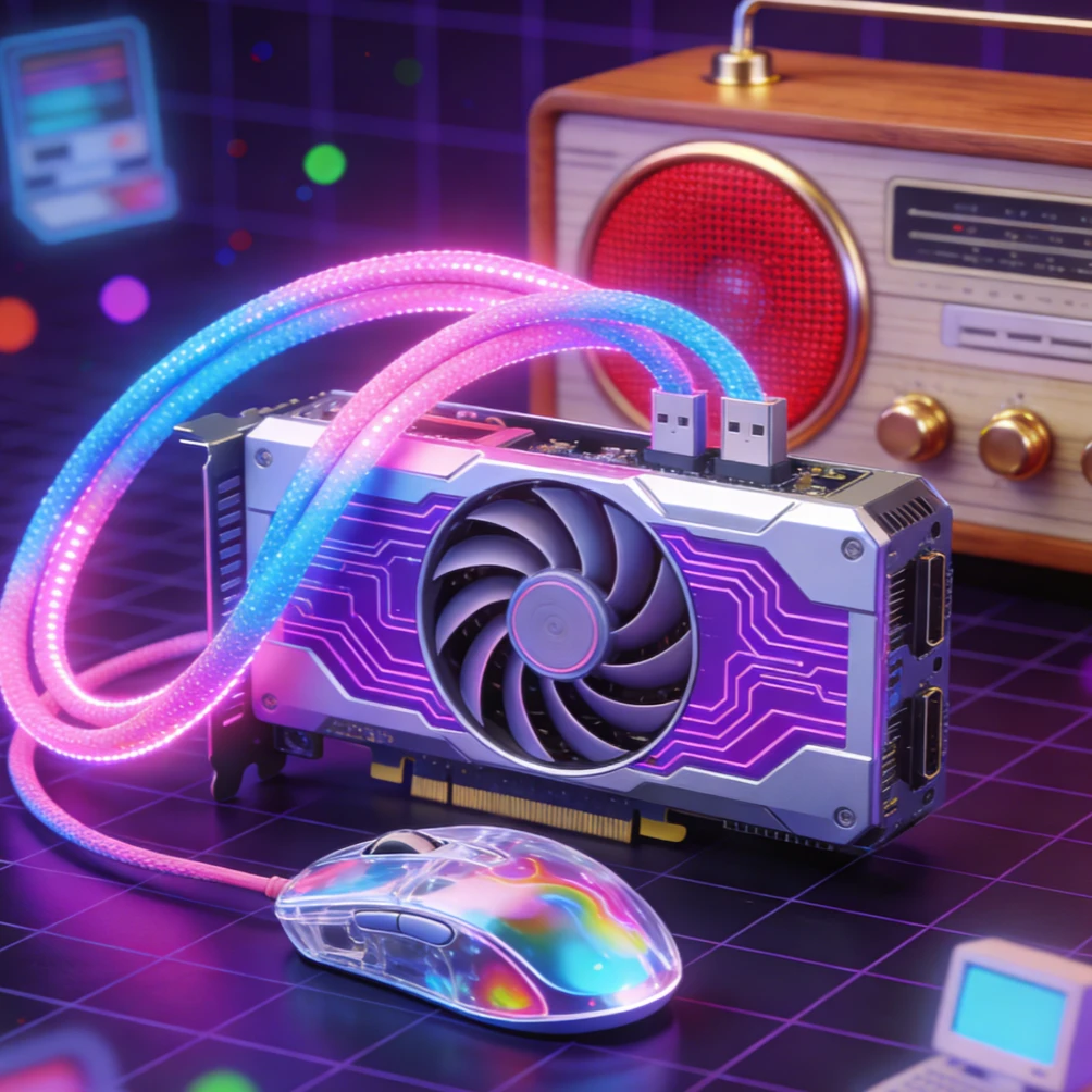 定制类数码礼盒周边产品数据线音响显卡鼠标