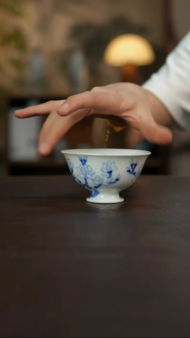 杯景德镇陶瓷杯碗柴烧多人