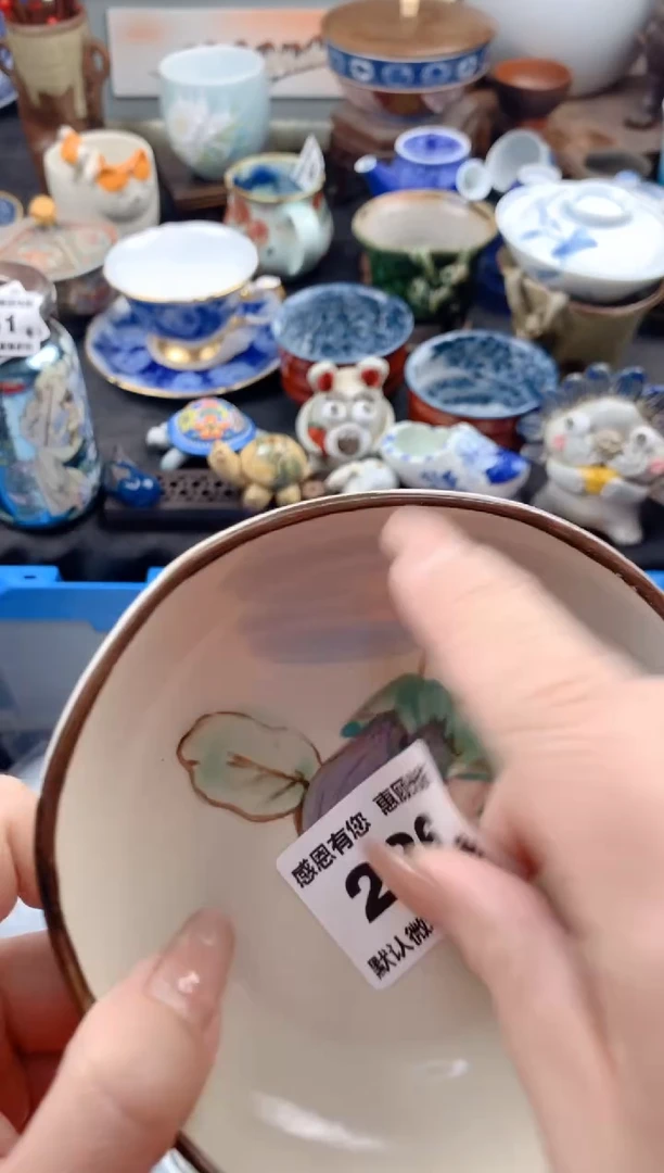 【闪购商品】瓷片286号九姑娘工艺品瓷器