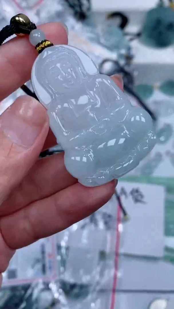 颈饰未镶嵌翡翠吊坠
