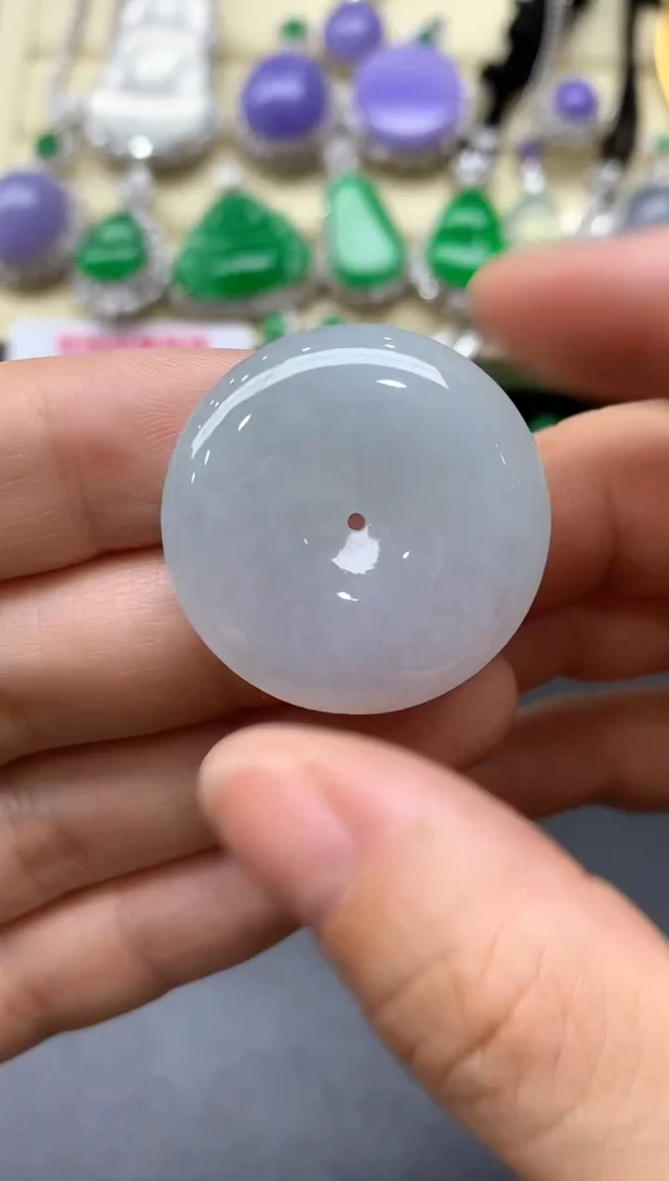 颈饰未镶嵌翡翠351-中国好珍宝