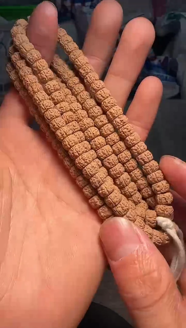 手串金刚菩提超头龙切黄点龙手持-7mm