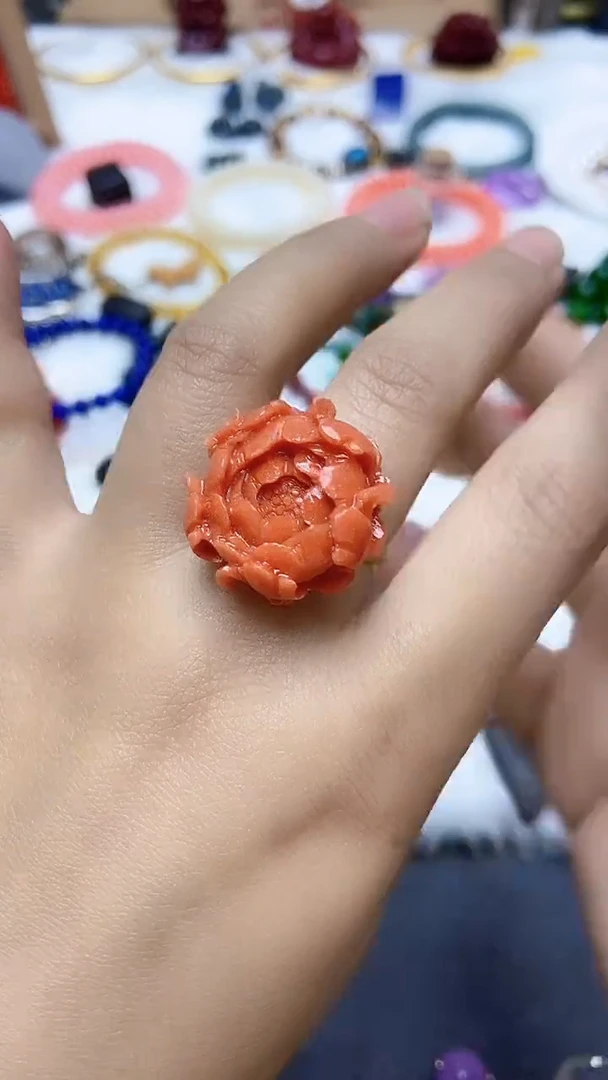 【闪购商品】玛瑙/玉髓戒指未镶嵌A07