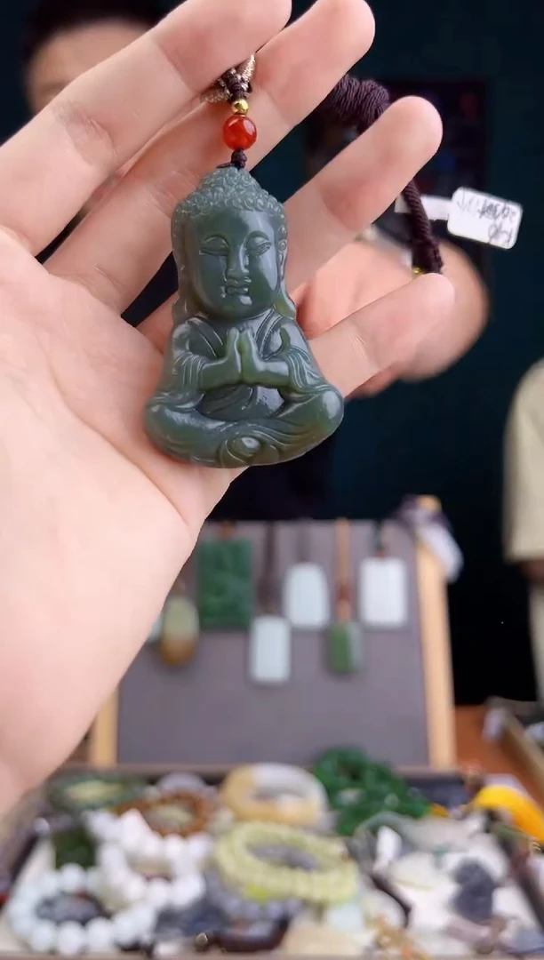 和田玉未镶嵌颈饰多样性发货 拍一单发一个