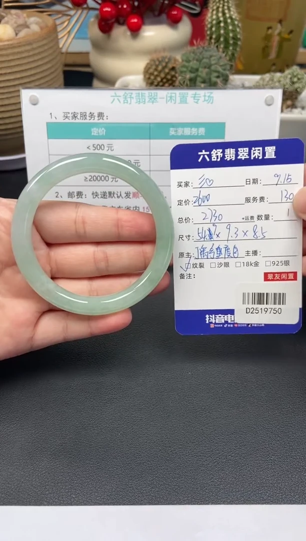 未镶嵌手镯翡翠?****?D2519750