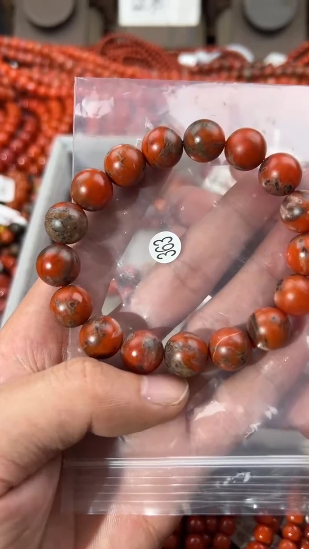 南红玛瑙手串未镶嵌1