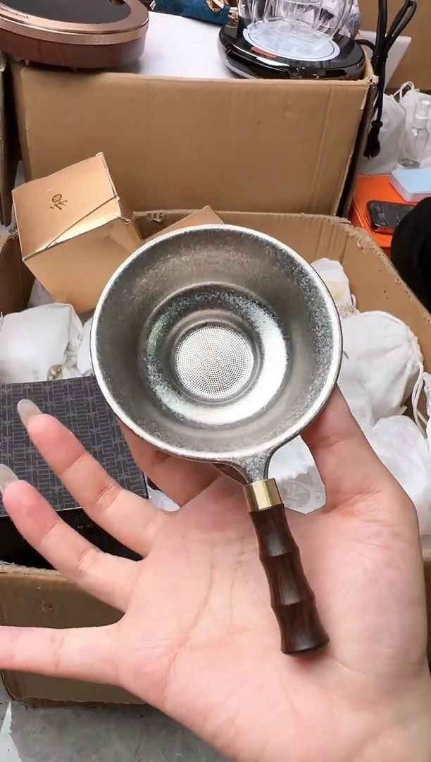 纯钛茶漏  冰晶