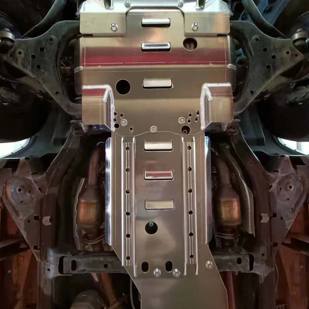 丰田新款坦途3.5TT底盘护板【8mm铝镁合金 越野改装】微瑕特价