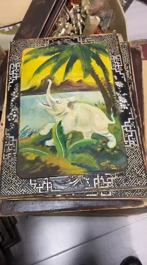 【闪购商品】香榧木微瑕孤品木雕四个130