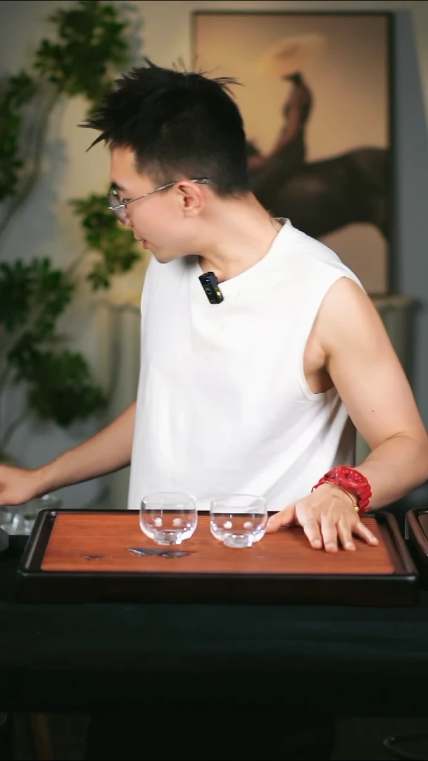 玻璃主人杯    两只装