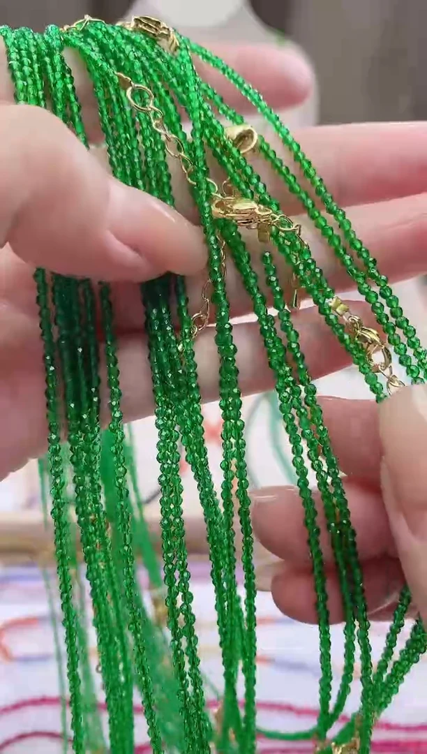 【闪购商品】尖晶石颈饰14K金镶嵌诗颜珠宝甄选SYZB350