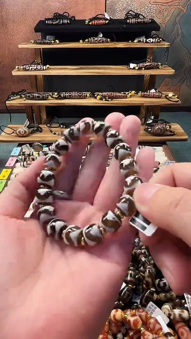 玛瑙/玉髓（覆膜）颈饰合金17(微瑕随机发货）