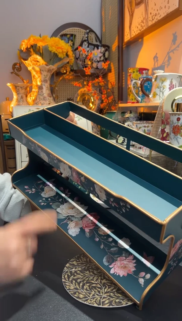 外贸陶瓷家居百货-铁艺置物架