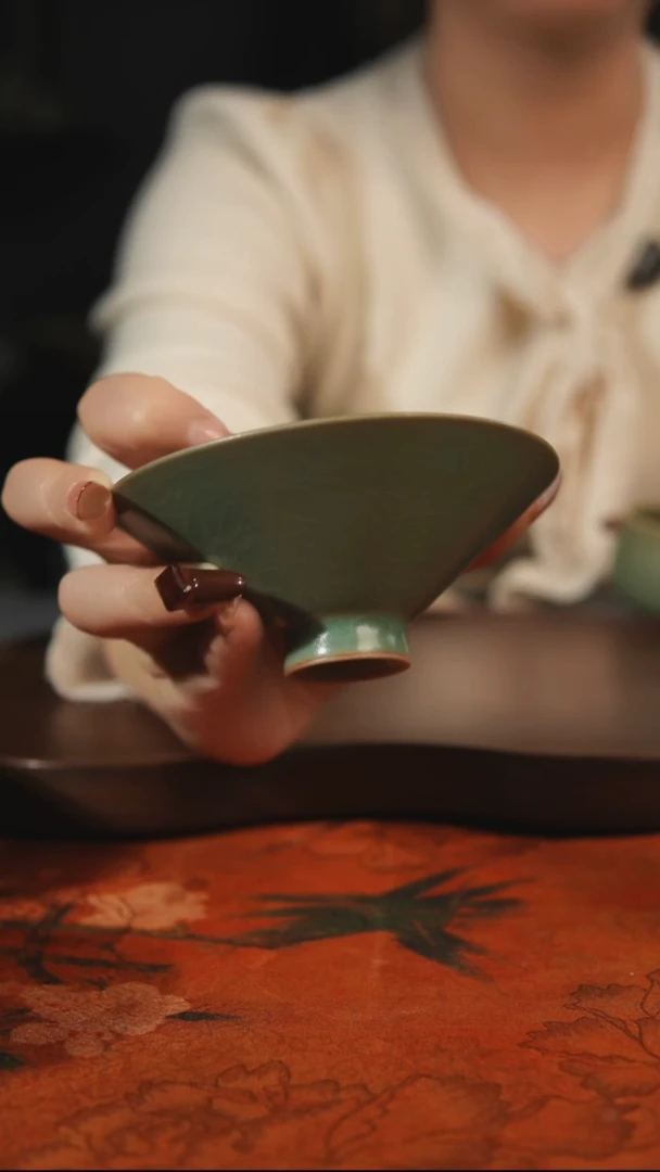 杯子瓷一**衣汝州原产地原矿仿古老釉q