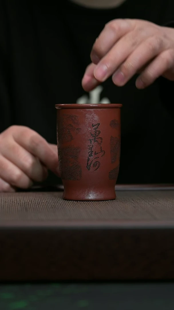 【闪购商品】紫砂茶壶宜兴原矿紫砂@@杯子