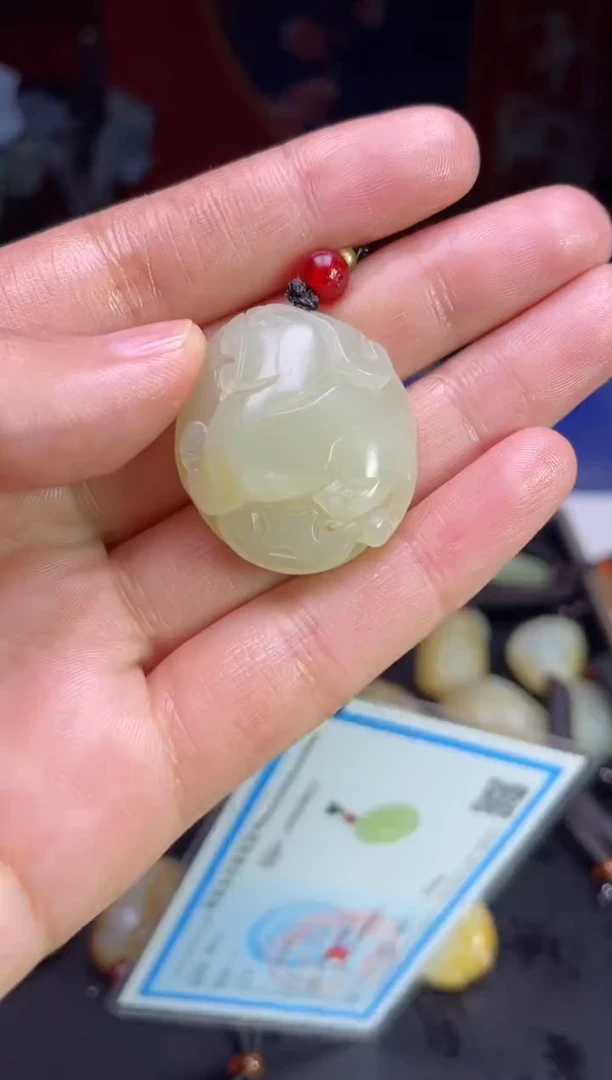 颈饰未镶嵌和田玉123