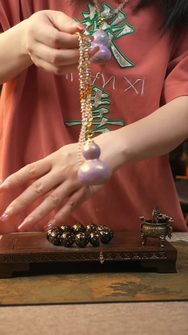 木011匠大漆酒葫芦一物一拍