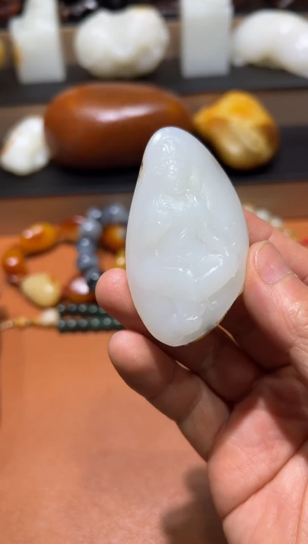 未镶嵌和田玉把件一***2和田玉17